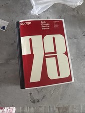 1973 User Manual For Dodge Body Chassis Service Manual picture