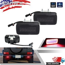 USA SMOKE LED Light Bar Rear Bumper Reverse + Fog Lamp For 02-18 W463 G Class picture