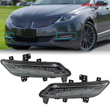 Pair Front LED Fog Light Lamp Assembly Fit For 2013-2016 Lincoln MKZ Left+Right picture