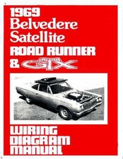 1969 Plymouth Belvedere, Road Runner, Satellite Wiring Diagrams Manual picture