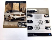 2009 Lincoln MKS Moda Concept 1-page Sales Brochure Collectors Card picture