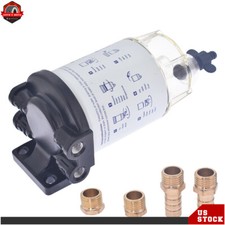 S3213 Boat Fuel Water Separator Marine for Mercury Yamaha Outboard 10 Micron US picture