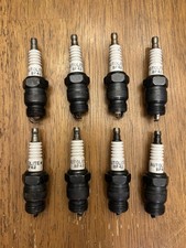 8 Used Ford Autolite BF-42  BF42 Spark Plugs ..‘STAR LOGO’ Spark Plugs picture