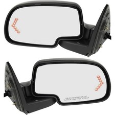 Power Mirror Set For 2003-06 Silverado 1500 with Signal and Puddle Light Heated picture