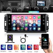 Para 2007-2007 Jeep Grand Cherokee Apple Carplay Radio de coche GPS estéreo WIFI picture