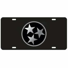 Tennessee Volunteers Tree Star Aluminium License Plate 6