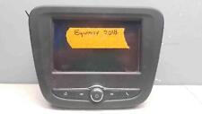 18 CHEVY EQUINOX Info-gps-tv Display Screen Center Dash Mounted PN:42430301 picture