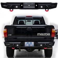 Vijay Fit 1998-2009 Mazda B-Series Rear Bumper Steel with LED Light and D-Rings picture