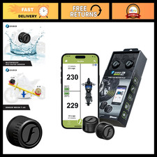 Wireless Tire Pressure Monitoring System - Bluetooth 5.0, Real-Time Sensor, Easy picture