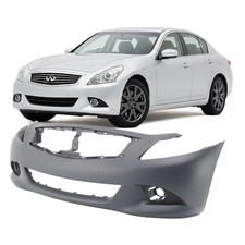 2010-2013 Infiniti G37, G25, Q40 Primed Front Bumper Cover IN1000246 FBM221NF0H picture