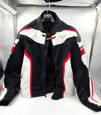 SEDICI Motorcycle Jacket Men's XL White, Black & Red Riding Jacket - No Armor picture