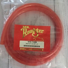 NOS Mr. Roadster 910-11450 Red See Through Fuel Line Hose 3/8