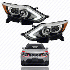 For 2017 2018 2019 Nissan Rogue Sport Halogen Headlight Assembly Pair picture