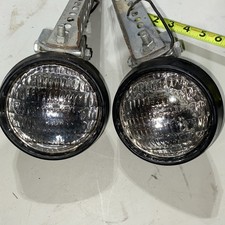 Pair Grote 6493 Auxiliary Light F0NY-91 Rubber Tractor Utility Car Rat Rod picture