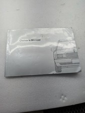 Original 1992 Mercedes Benz 190e 2.6 & 2.3 Owners Manual - 201 Chassis picture
