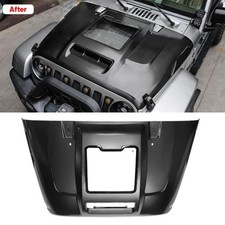 Space Capsule Hood for 2007-2018 Jeep Wrangler JK JKU Upgrade Heat Dispersion picture
