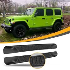Running Boards for 2018-2023 2024 Jeep Wrangler JL 4 Door Side Step Nerf Bars picture