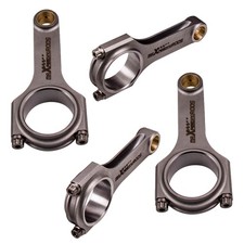H-Beam Connecting Rods for Honda Civic CRX Acura Integra D16/ZC 1986-2000 Set 4 picture
