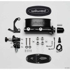 Wilwood 261-13270-BK Aluminum Tandem M/C Kit W/ Bracket and Valve picture