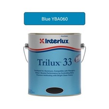 Interlux Trilux 33 Aluminum Antifouling Protection Paint Blue Quart YBA060Q picture