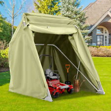 Quictent Stainless Steel Motorcycle Shelter w/ Window Outdoor Storage Tent Cover picture