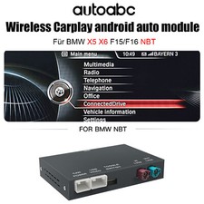 For 2014-2016 BMW X5 X6 F15/F16 NBT Wireless CarPlay Android Auto Module Adapter picture
