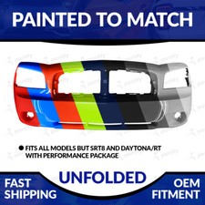 NEW Painted To Match 2006-2010 Dodge Charger Unfolded Front Bumper picture