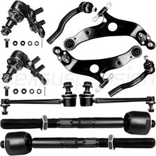 10x For 2004-10 Toyota Sienna Front Lower Control Arm Ball Joint Tie Rod End Kit picture