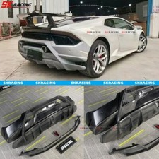 Forged/Carbon Fiber/Half Carbon Rear Bumper Fits Lamborghini Huracan LP580 LP610 picture