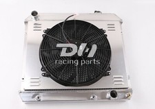 CU284 3Row Radiator Shroud Fan For 1963-1966 Chevy GMC C/K 10 20 30 Truck pickup picture