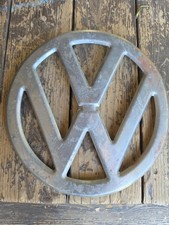vw Volkswagen Van transporter bus Bare metal emblem type 2   67 66 65 64 63 62  picture