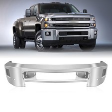 New Front Bumper Face Bar W/Hole For Chevy Silverado 2500 3500 HD 2015-2019 picture