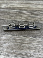 289, Vintage OEM 1967-69 Ford TORINO FAIRLANE, Mercury CYCLONE 289 Fender Emblem picture