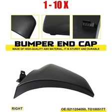 1-10PCS For 2012-2015 Tacoma Toyota Black Truck Bumper Front End RH Cap Right picture