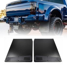 TORQUE Heavy Duty Mud Flaps, Stainless Steel, USA Flag Design, Easy Install picture