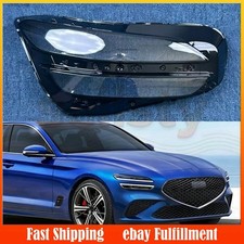 Fit 2022-2026 Genesis G70 Right Headlight Lens Cover Shell Lampshade Clear 1pcs picture