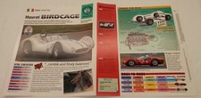 Maserati Birdcage 1959-1961 Typo 60/61 Le Mans Spec Sheet IMP HOT CARS Brochure picture