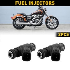 2X Fuel Injectors 27709-06A For 2007 2008-2015 Harley-Davidson Fat Boy FLSTF EOA picture