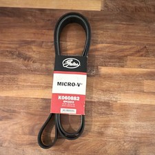 Gates Micro-v Drive Belt K060882 6PK2243 13/16” x 88-7/8” OC 21mm x 2257mm OC picture