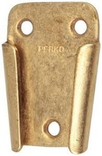 Perko 0166000PLB | Spare Wall Plate for Fog Bells Plain Bronze picture