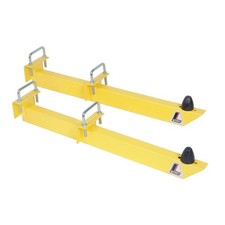 Lakewood 20475 Traction Bars, 28 Inch, Universal, Steel, Yellow picture