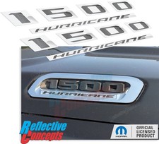 1500 Hurricane Hood Emblem Overlay Decals for 2026 Ram 1500 w/SO Hurricane picture