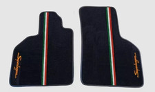 Fit For Gallardo Superleggera Floor mats carpet Black fits 2004-2014 - 2 pcs picture