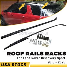 2x Roof Rails Racks for Land Rover Discovery Sport 2015-2025 Black Pair Bars picture