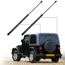 For 1997-2006 Jeep Wrangler 2 Pcs Window Glass Lift Supports Shock Struts picture