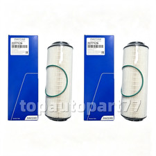 2X Genuine Paccar Fuel Filter 2277129, OEM for MX-13 Engine Heavy Duty Trucks picture
