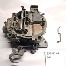 ROCHESTER QUADRAJET CARBURETOR 7041540 MF 1661  USED VINTAGE CORE  picture