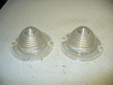 1958 Impal;a 163-66 Corvette back up lenses NOS 5948757 PAIR picture