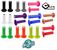 ODI Ruffian Single Ply Half Waffle Universal MX Grips Made in USA Dirt Bike picture