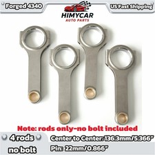 Forged H-beam Connecting Rod for NISSAN SR20 SR20DET SR20DE SR20VE SR20VET 5.366 picture